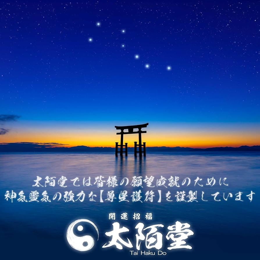 Amazon.co.jp: 【 金運 財運を招く尊星護符】強力金運で財を増やす護符