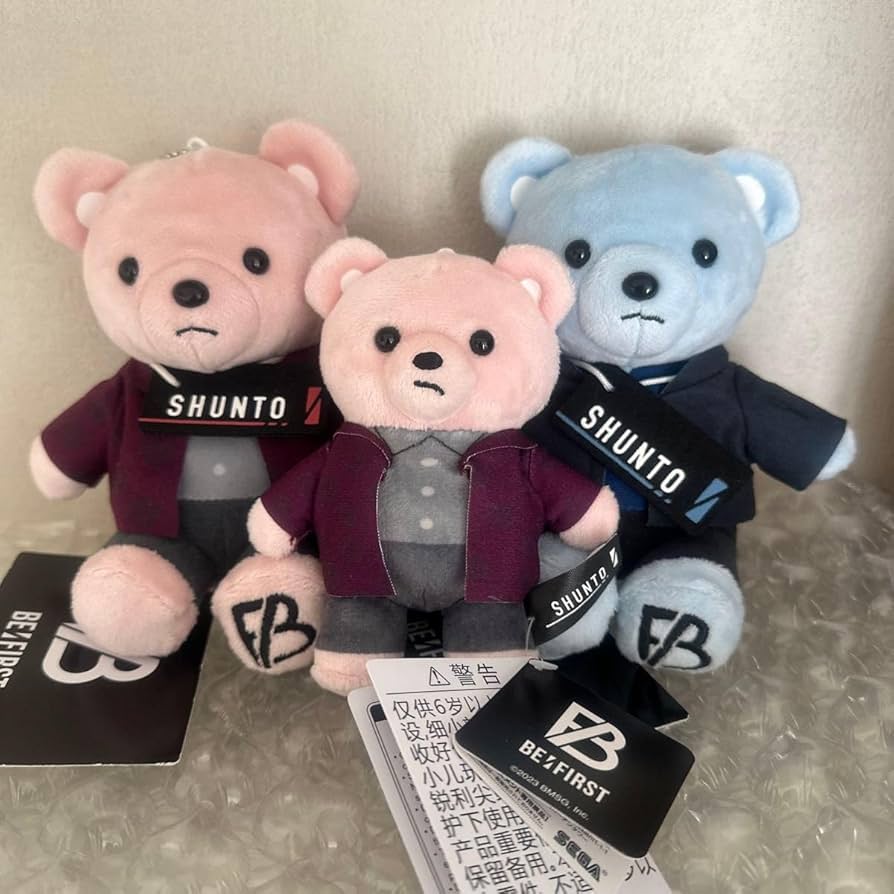 ビーファーストぬいぐるみ、JUNON&MANATO&SHUNTO3点セット