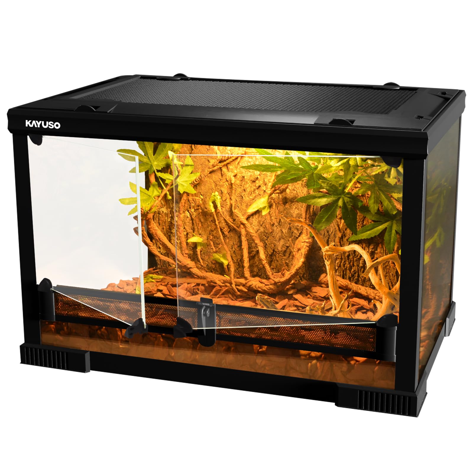 Amazon | 「KAYUSO」爬虫類 ケージ レオパ ケージ グラステラリウム