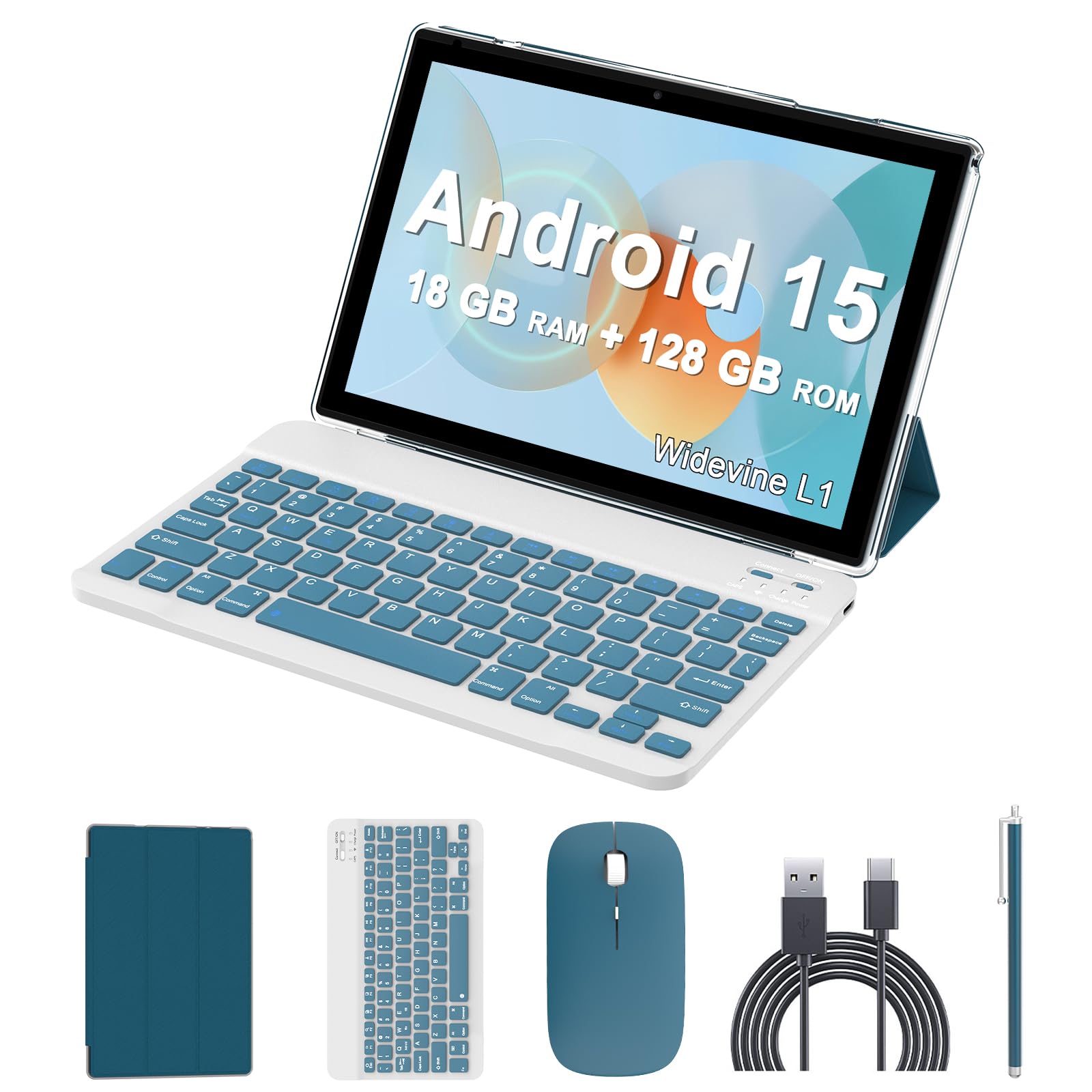 T1 HD Tablet 10.1インチ 128 タブレット Android15 Amazon.co.jp