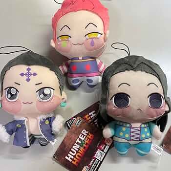 Amazon.co.jp: HUNTER×HUNTER ちょぴぬい クロロ ヒソカ イルミ 3種類