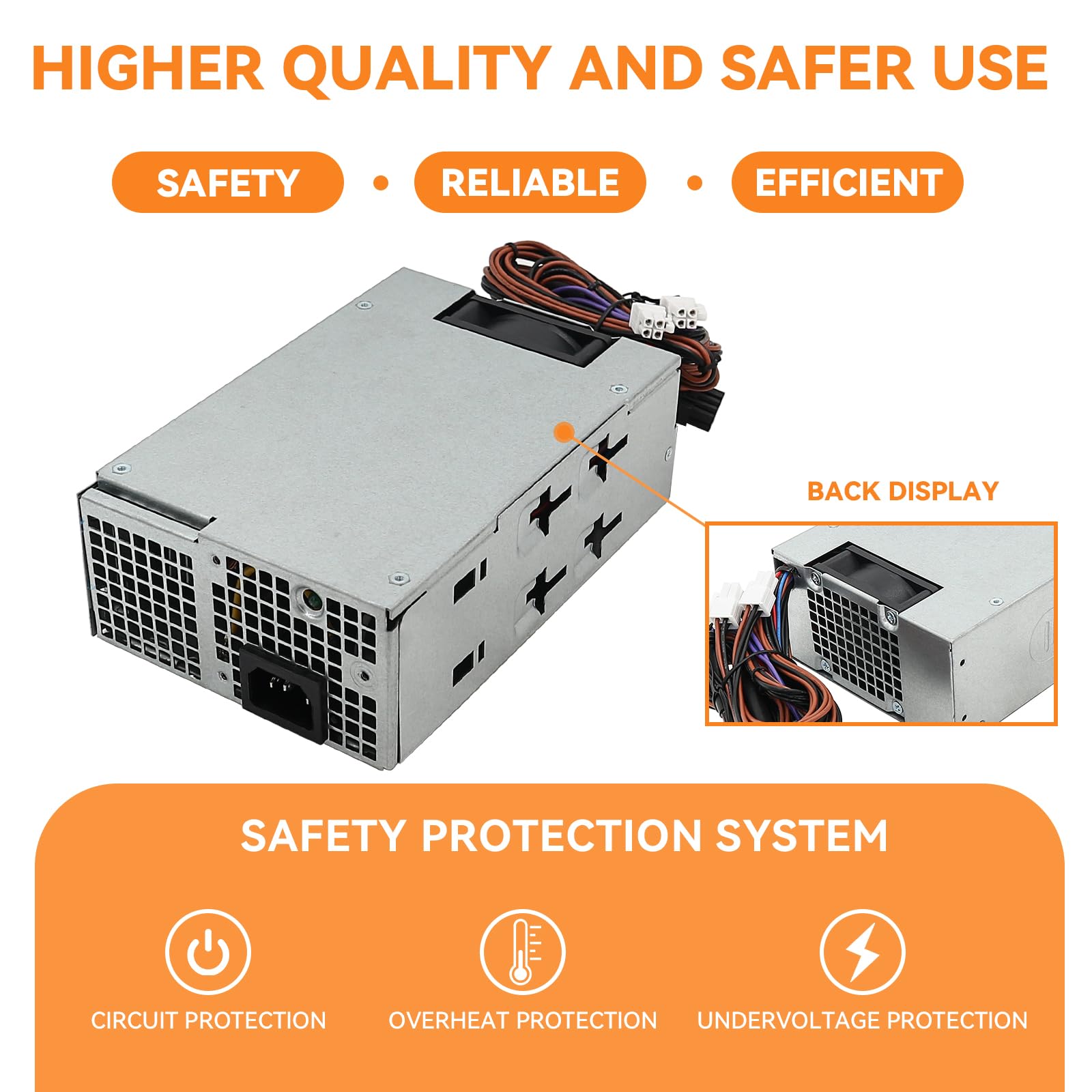 Amazon | 電源 500W 適合機種: DELL XPS 8950 Vostro 3901 3910