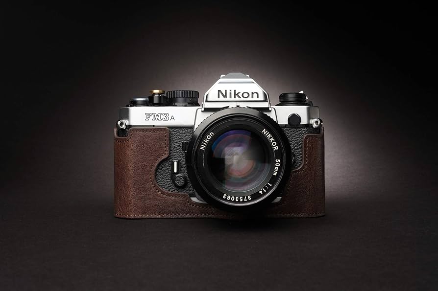 Amazon.com : FM3A Case, BolinUS Handmade Genuine Real Leather Half