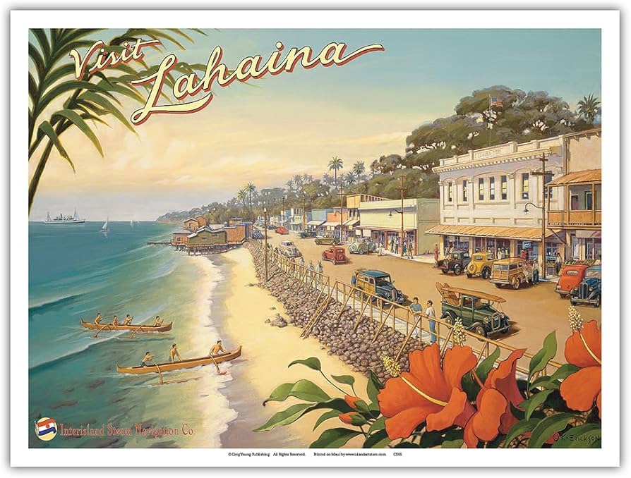 Amazon.co.jp: ラハイナを訪問 - マウイハワイ - カーネ・エリクソン