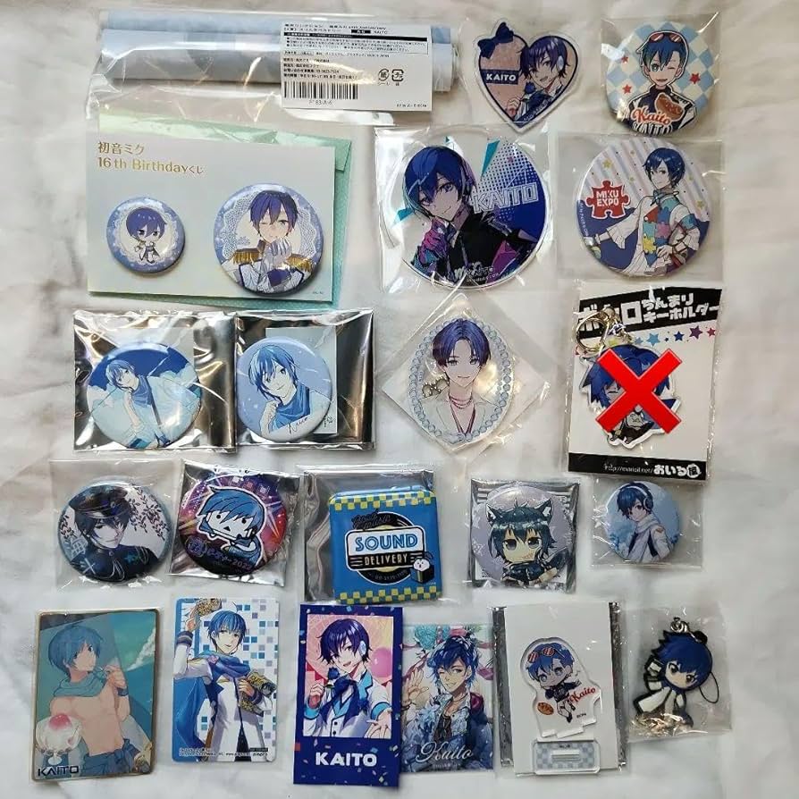 KAITO 缶バッジまとめ売り