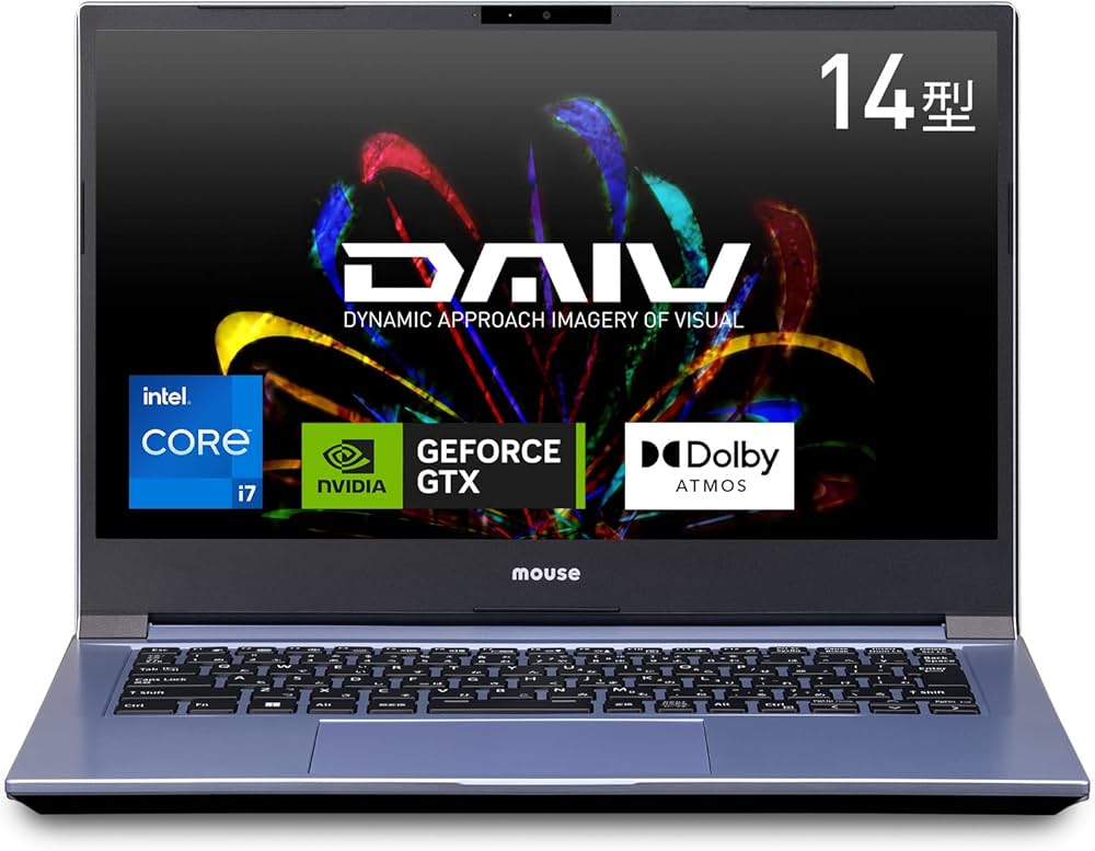 Amazon.co.jp: mouse クリエイター 14インチ ノートパソコン DAIV 4N