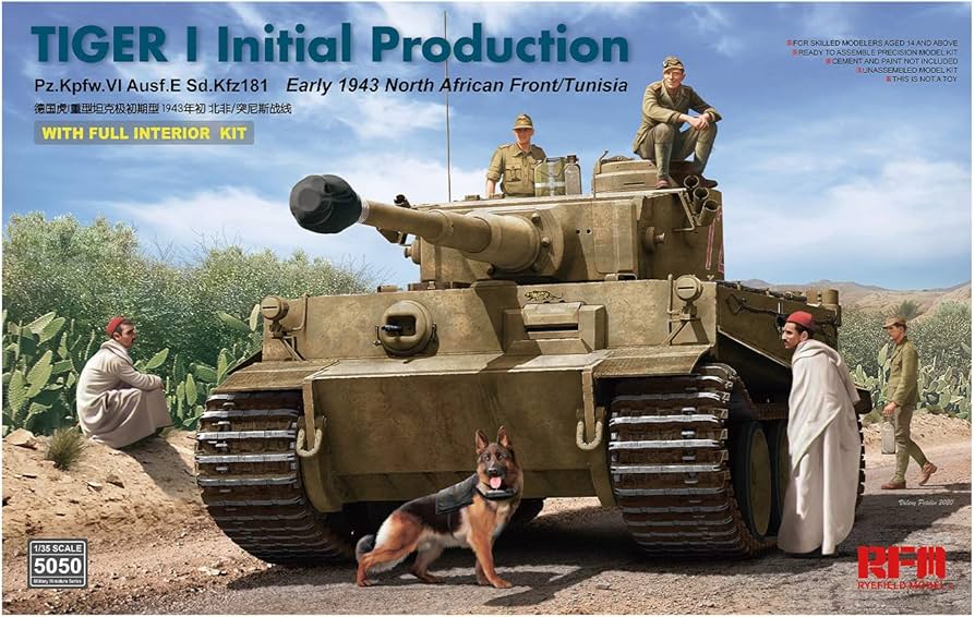 Amazon | ライフィールドモデル 1/35 ドイツ陸軍 タイガー1 重戦車 極