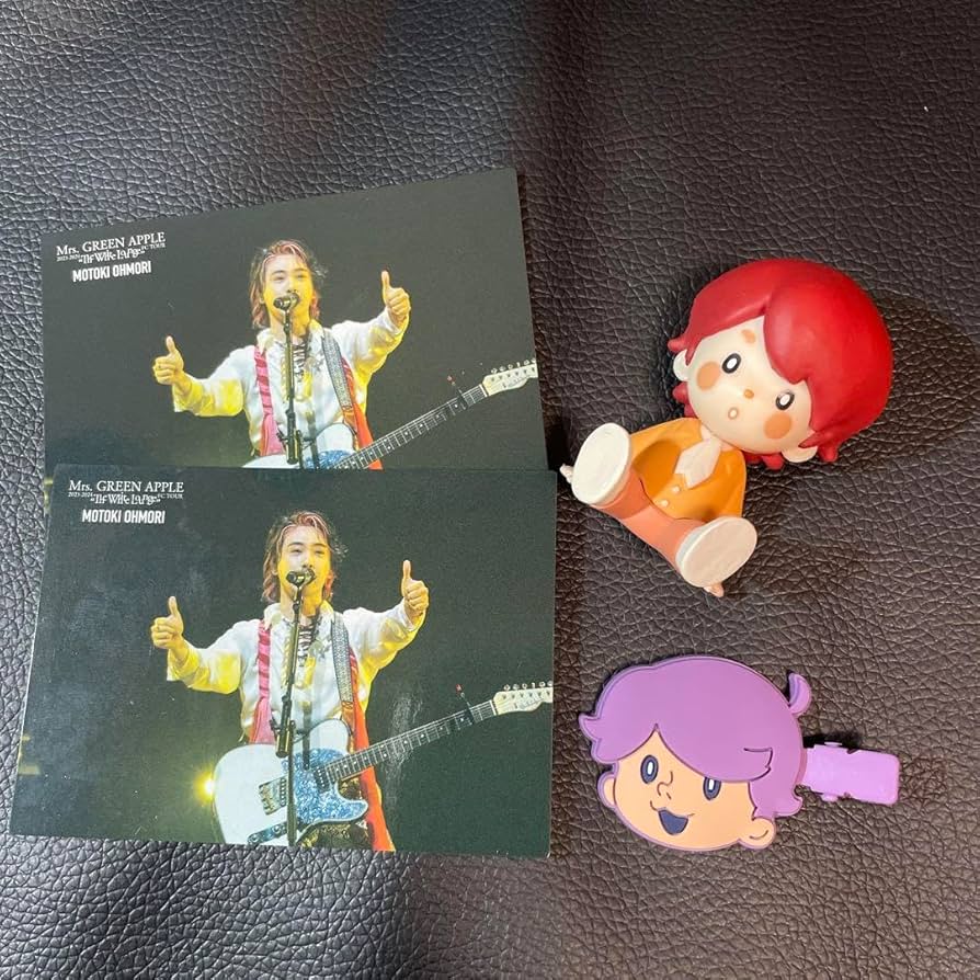 Amazon | 大森元貴 ミセスグリーンアップル フィギュア ヘアクリップ