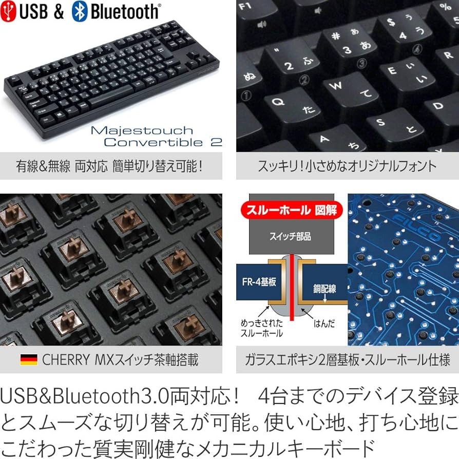 Amazon.co.jp: Filco Majestouch Convertible 2 : Computers