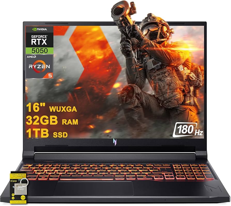 Amazon.com: acer Nitro V 16 AI Gaming Laptop 16
