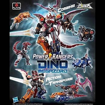 Amazon.co.jp: フレイムトイズ 合機巧 DINO MEGAZORD ダイノメガゾード