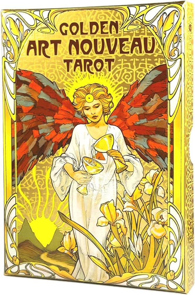 Amazon.co.jp: I.I.J タロットカード ゴールデン・アールヌーボー