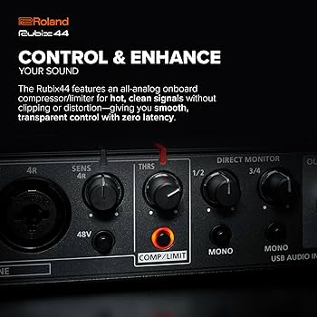 Amazon.com: Roland Rubix44 4-In/4-Out USB Audio Interface | High