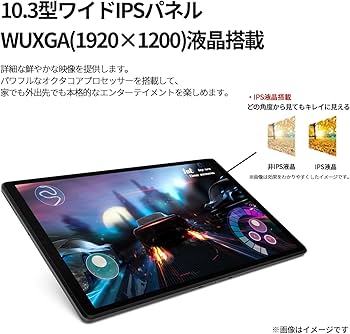 Amazon.co.jp: Lenovo Tab M10 FHD Plus タブレット (10.3インチ WUXGA