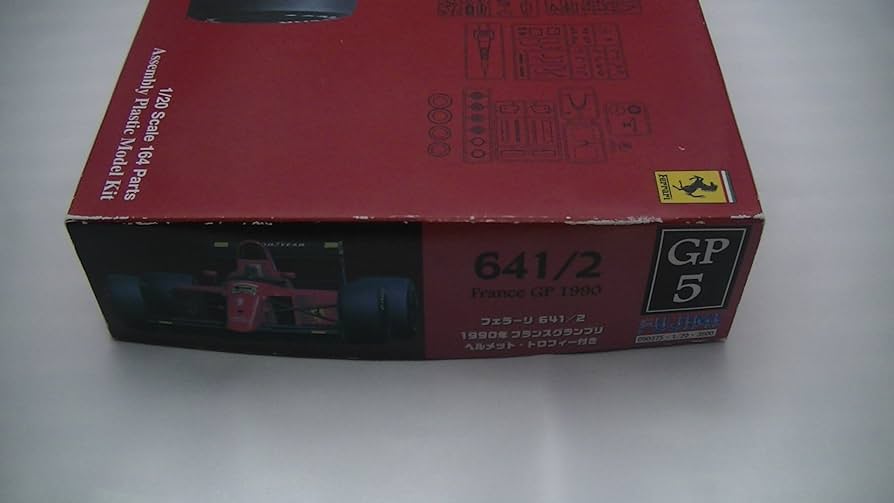 Amazon.com: Fujimi 1/20 Ferrari 641/2 France GP 1990 Alain Prost