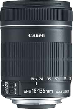 Amazon.com : Canon EF-S 18-135mm f/3.5-5.6 is Standard Zoom Lens