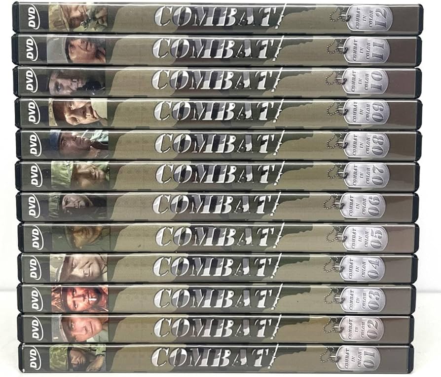 Amazon.co.jp: 洋画 海外ドラマ カラー版 COMBAT コンバット 全12巻 全