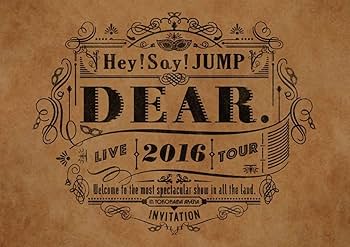 Amazon.co.jp: Hey! Say! JUMP LIVE TOUR 2016 DEAR.(通常盤) [DVD