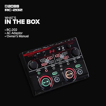 Amazon.co.jp: BOSS RC-202 ループステーション | 進歩的な音楽