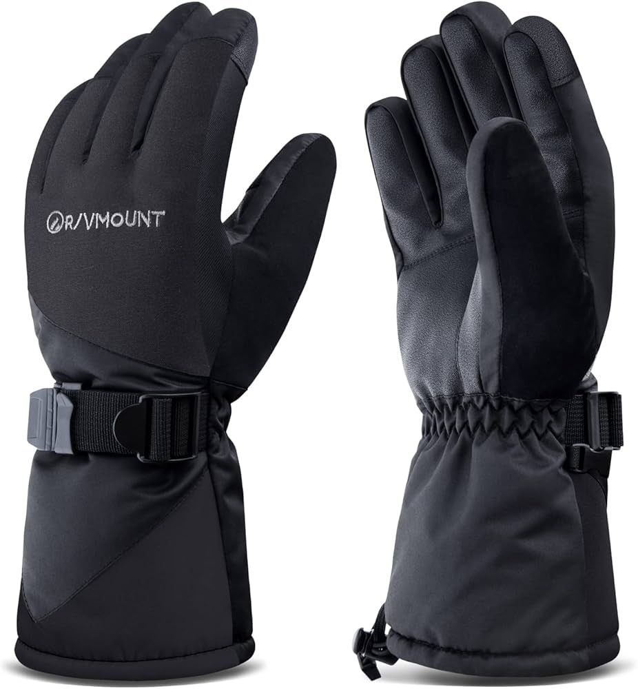 Amazon.co.jp: rivmountスキーグローブ スノボグローブ 3Mシンサレート