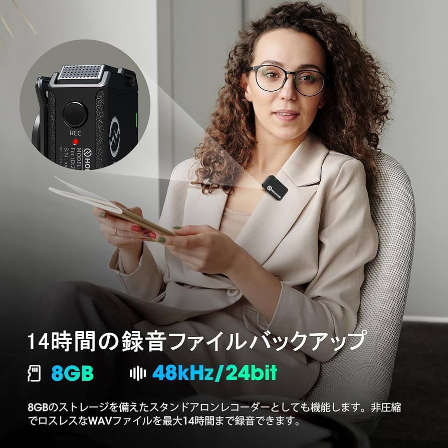 Amazon | 2023DGP金賞-Hollyland-Lark Max-ワイヤレスマイク