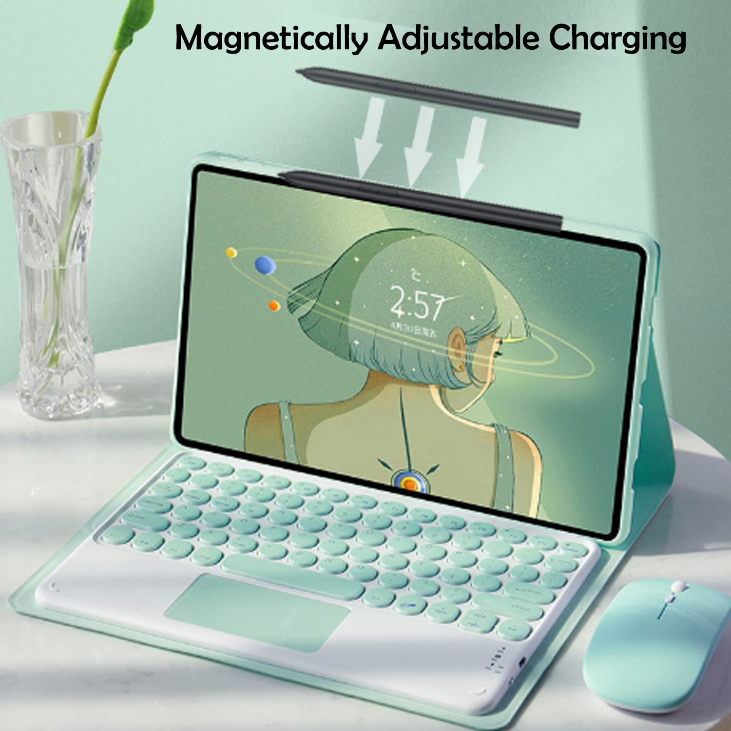 Amazon.com: QYiiD Touchpad Keyboard Case for Lenovo Tab Plus 11.5