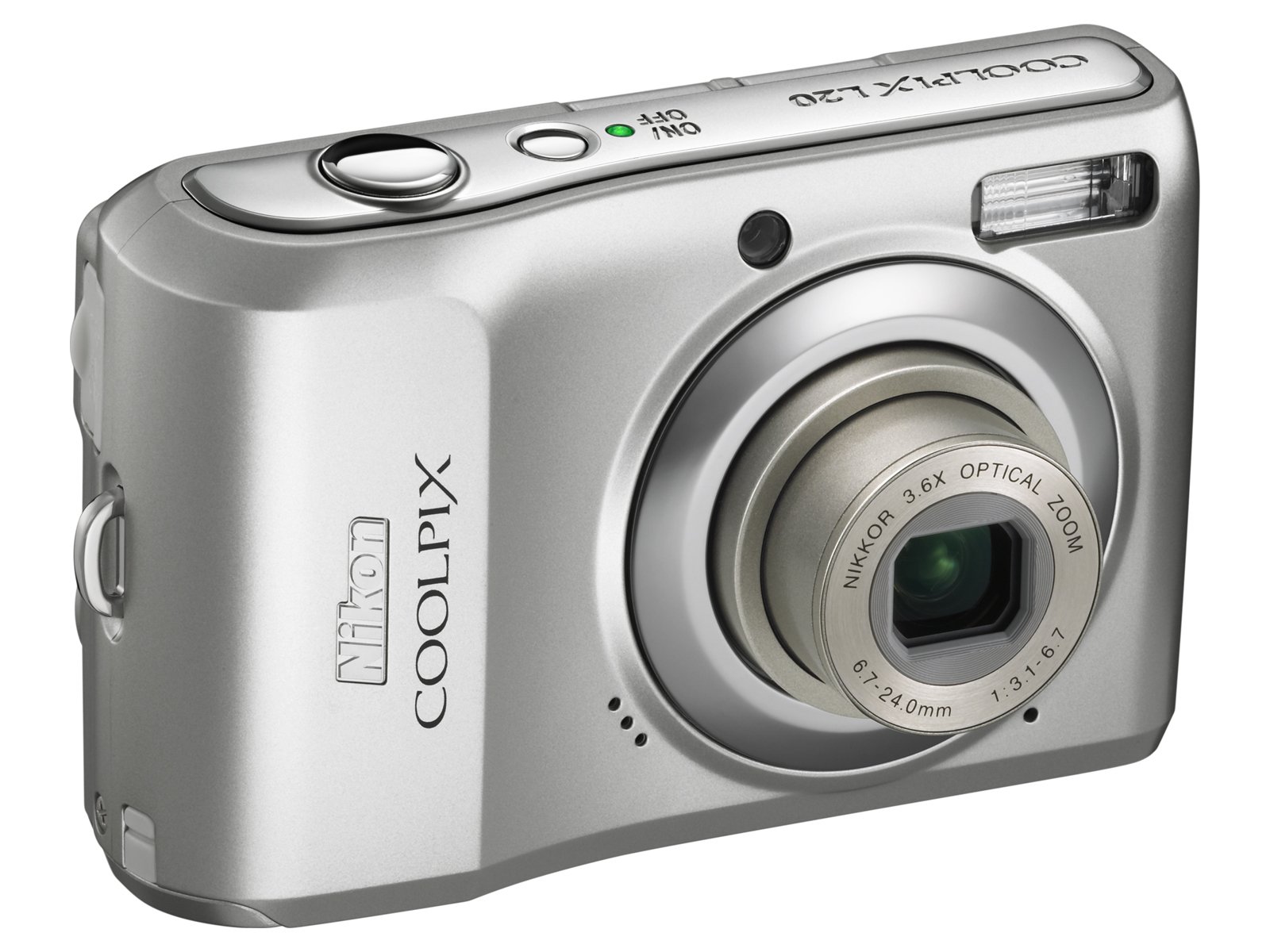 Amazon.co.jp: Nikon COOLPIX Digital Camera L20 Silver L20SL