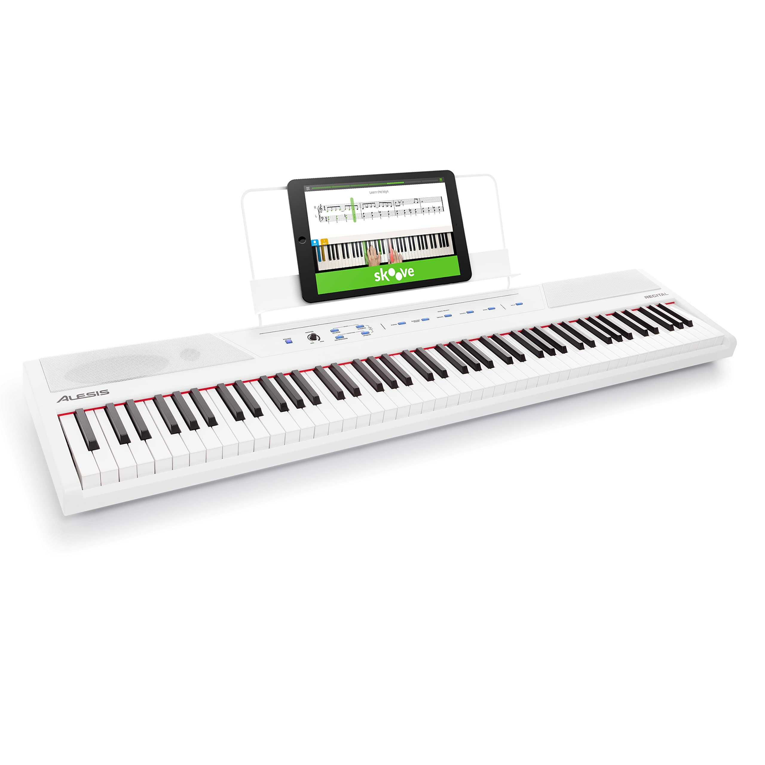 Amazon | Alesis 電子ピアノ 88鍵盤 初心者向け電子ピアノ スピーカー
