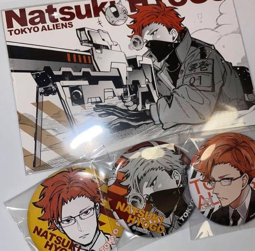 東京エイリアンズ 兵吾夏希 缶バッジ 東京エイリアンズ 兵吾 夏希 缶