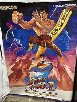 Amazon.co.jp: スーパーストリートファイターⅡ x68000 ポスター B2