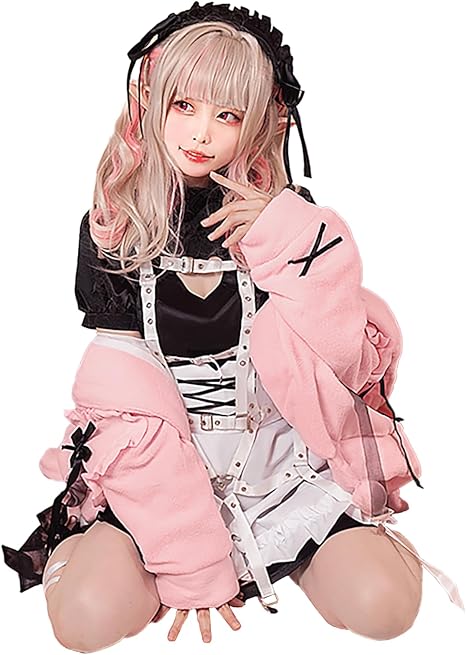 Amazon.co.jp: [milky time] にじさんじ 魔界ノりりむ コスプレ