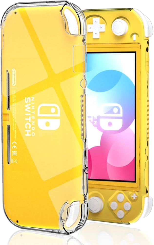 Amazon.com: ECHZOVE Nintendo Switch Lite Case - Hard Clear Switch