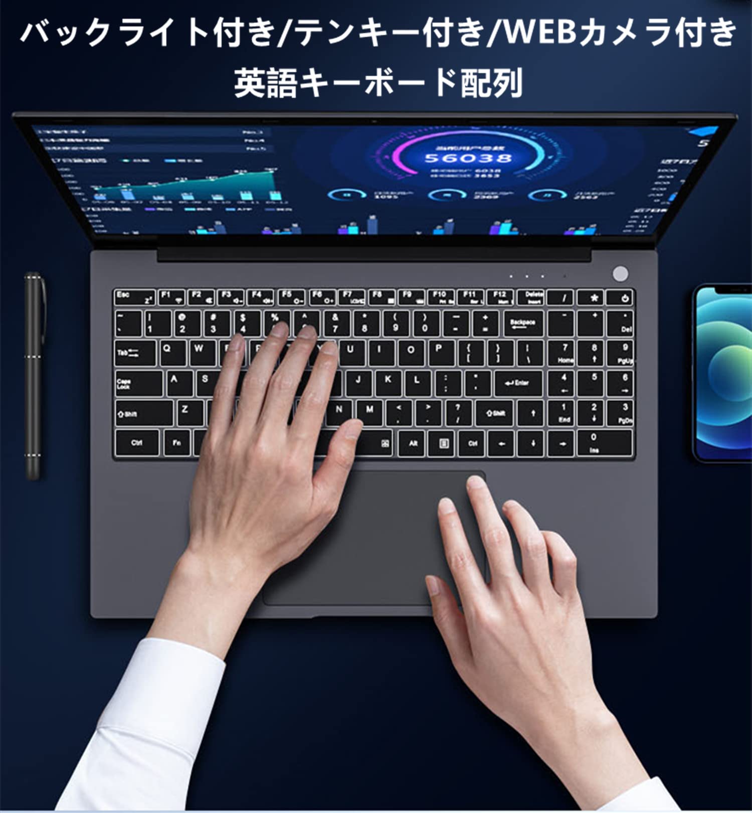 Amazon.co.jp: Win11搭載 オフィス付き 15.6インチ ノートパソコン