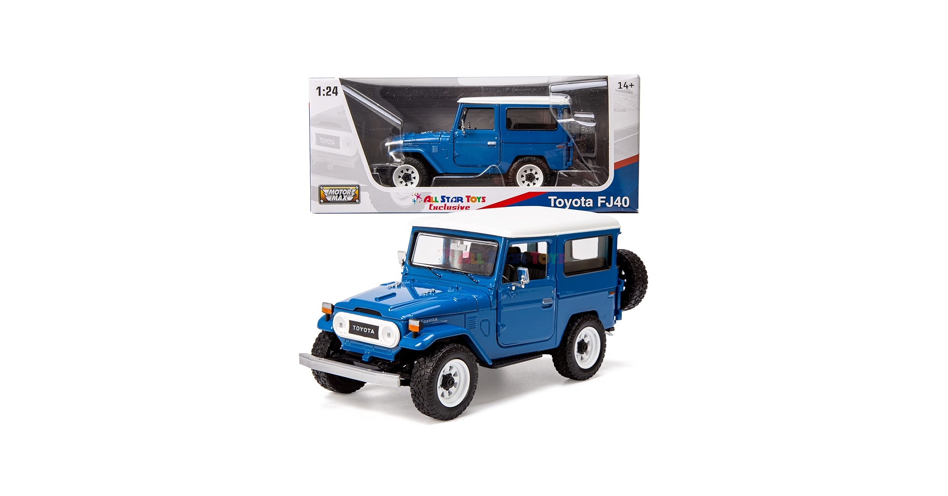 Amazon.com: All Star Toys Exclusive Toyota Land Cruiser FJ40 Royal