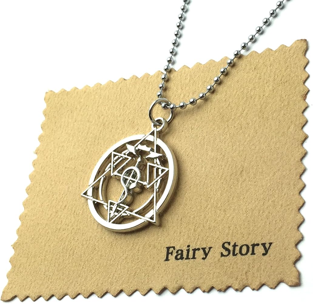 Amazon | [Fairy Story] 鋼の錬金術師 フラメルの紋章 錬成陣 モチーフ