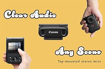 Amazon.com : Canon PowerShot V10 Camera, Content Creator Compact