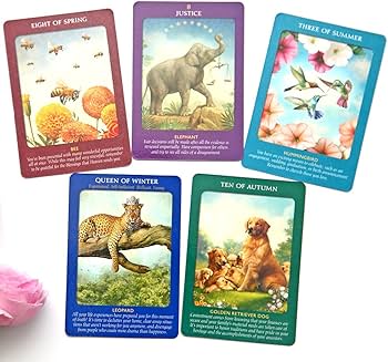 アニマルタロットカード(日本語版説明書付) (オラクルカードシリーズ