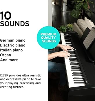 Amazon | KORG B2SP BK ブラック 電子ピアノ 88鍵盤 コルグ | 電子