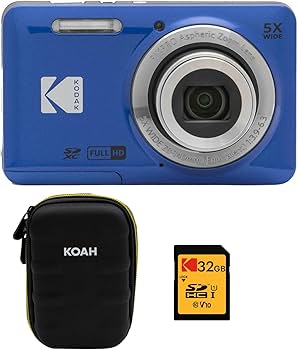 Amazon.com : KODAK PIXPRO Friendly Zoom FZ55-BL 16MP Digital