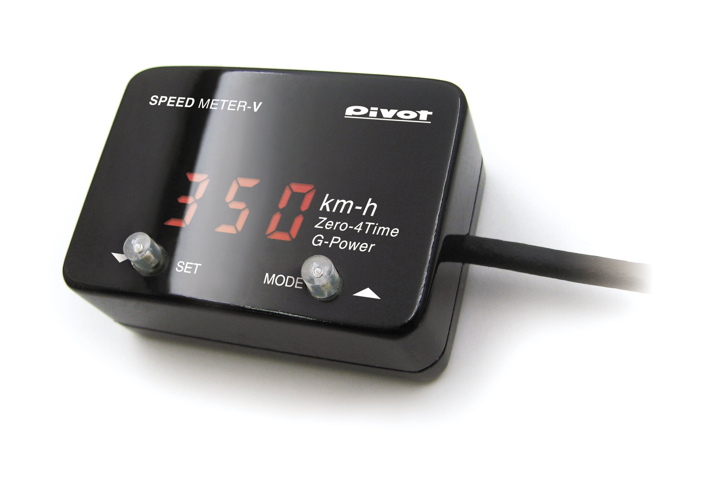 Amazon | PIVOT (ピボット) スピードメーターV (赤表示) SML-V