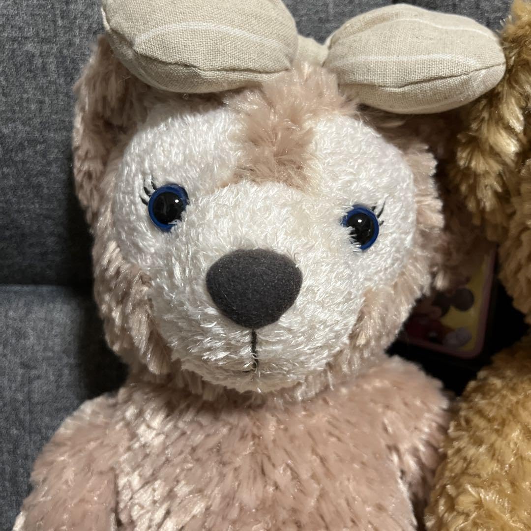 Amazon.co.jp: ダッフィーとシェリーメイのぬいぐるみセット JCB