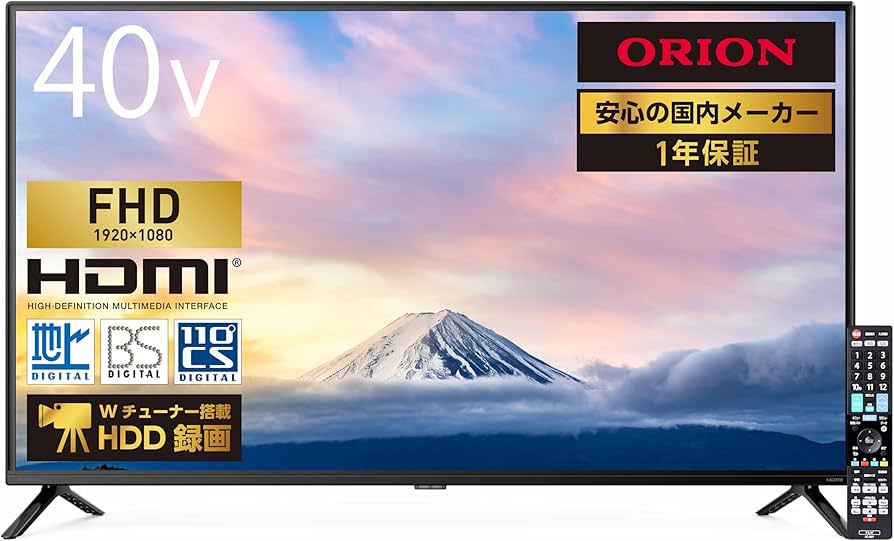 Amazon | オリオン 40V型 フルハイビジョン液晶テレビ 地デジ/BS/CS