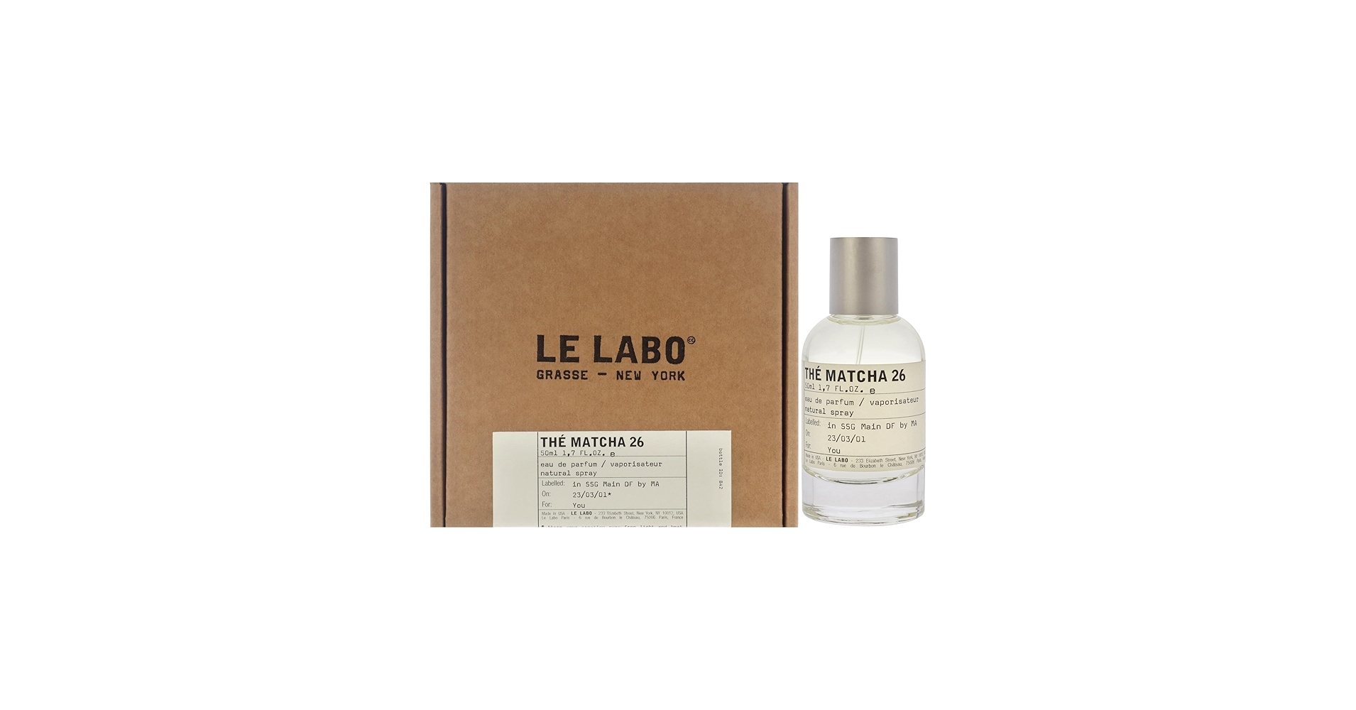 Amazon.com : The Matcha 26 by Le Labo for Unisex - 1.7 oz EDP
