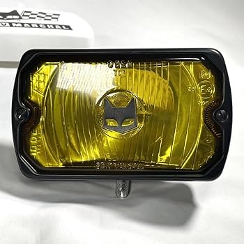 Amazon.co.jp: 当時物 マーシャル759 イエローライト 角型 白ライト