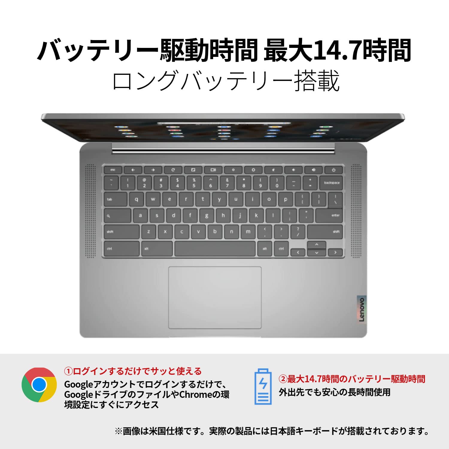 Amazon.co.jp: Lenovo Google Chromebook IdeaPad Slim 360 ノート