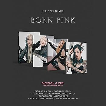 BLACKPINK JENNIE BORN PINK CD サイン入りカード付き BLACKPINK