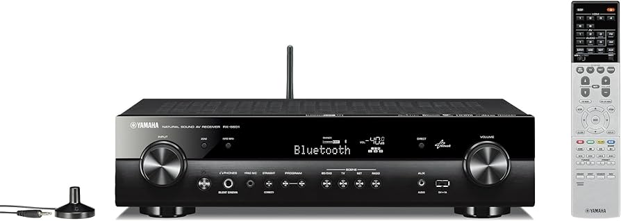 Amazon.co.jp: ヤマハ AVレシーバー ブラック RX-S601B : 家電＆カメラ