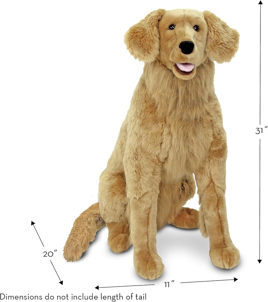 Amazon.co.jp: Melissa & Doug メリッサ＆ダグ ぬいぐるみ 犬