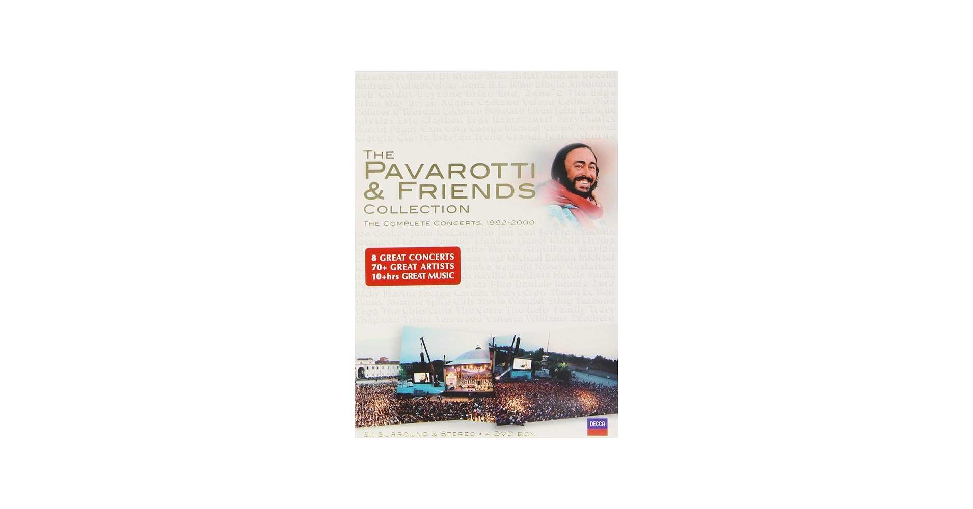 Amazon.com: The Pavarotti & Friends Collection: The Complete