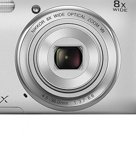 Amazon.com : Nikon Digital Camera COOLPIX S3600 Silver S3600SL